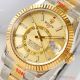 Super Clone Rolex Sky Dweller Two Tone Yellow Gold Swiss Cal.9002 Movement (4)_th.jpg